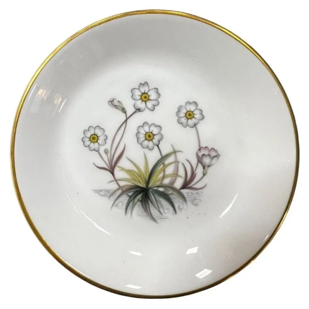 Vintage Royal Worcester Wild Daisy trinket dish or pin tray